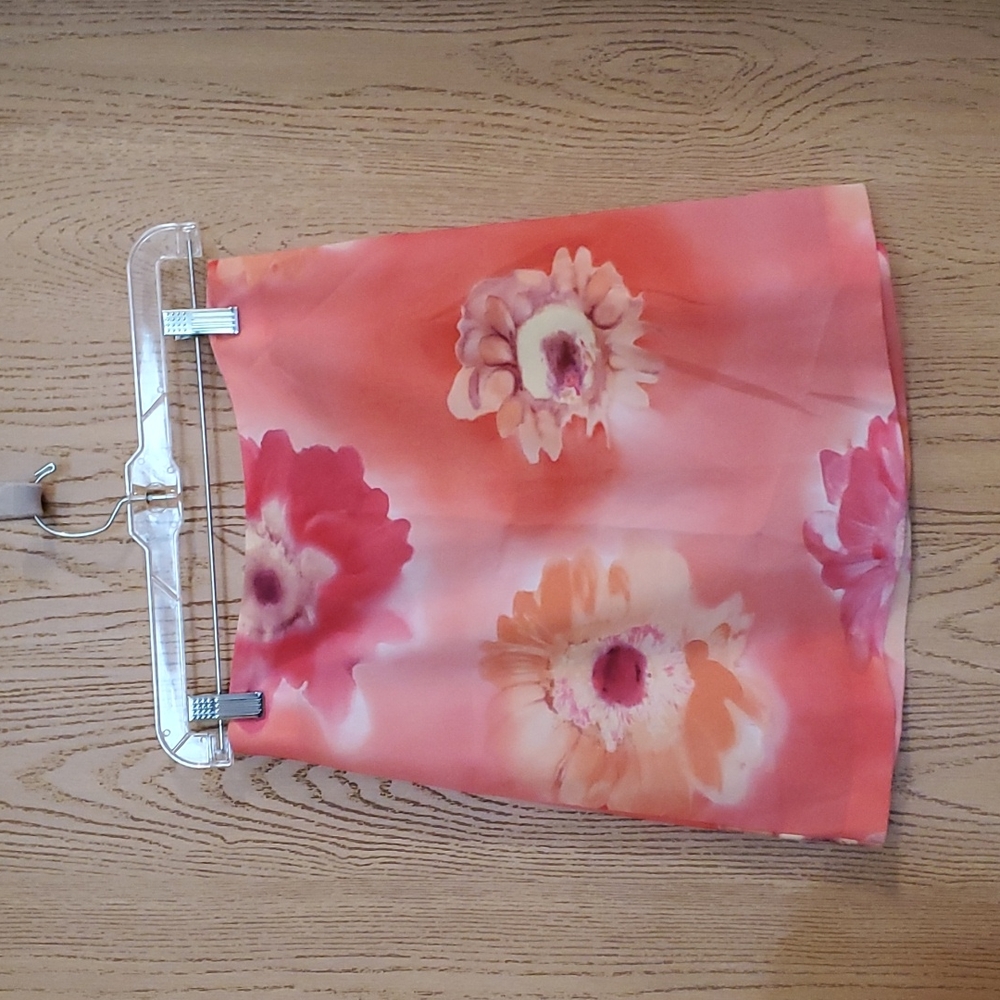 X Exact Change brand floral skirt